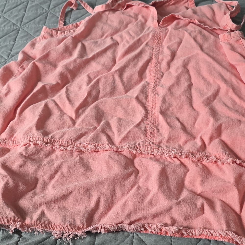 Pink Sleeveless Top